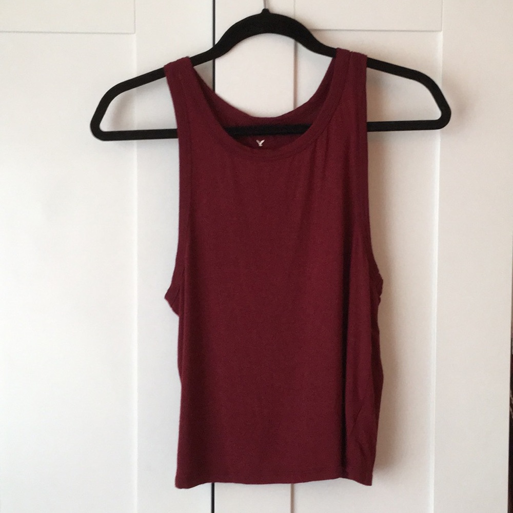 American eagle soft and sexy high neck tank